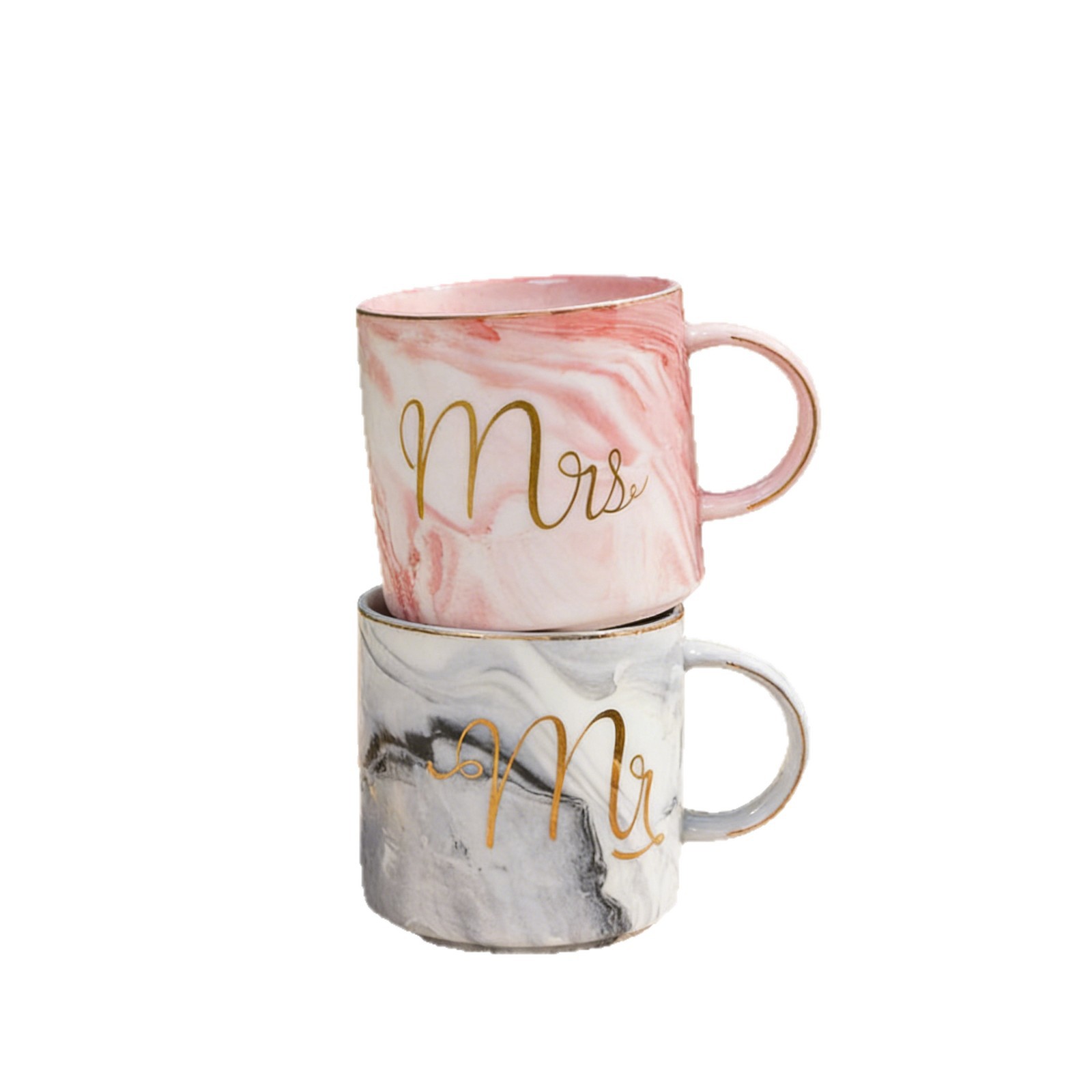 520 tazas de mármol para parejas, estilo transfronterizo, tazas de cerámica para parejas, set en caja de regalo, tazas de recuerdo, logotipo personalizado. image 7