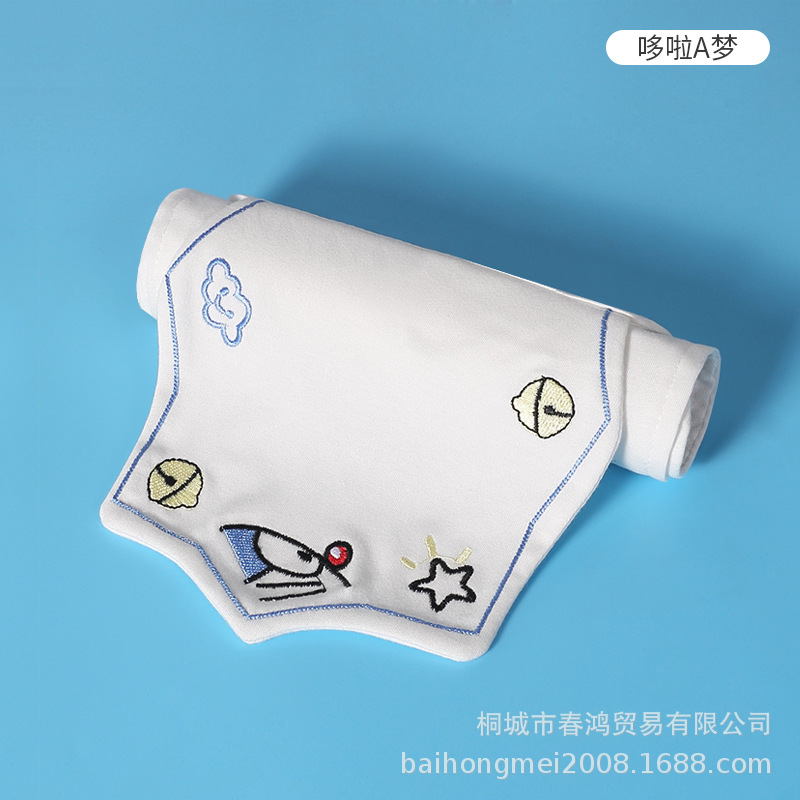 2 layers of gauze 1 single guide wet cotton 31*24 Doraemon