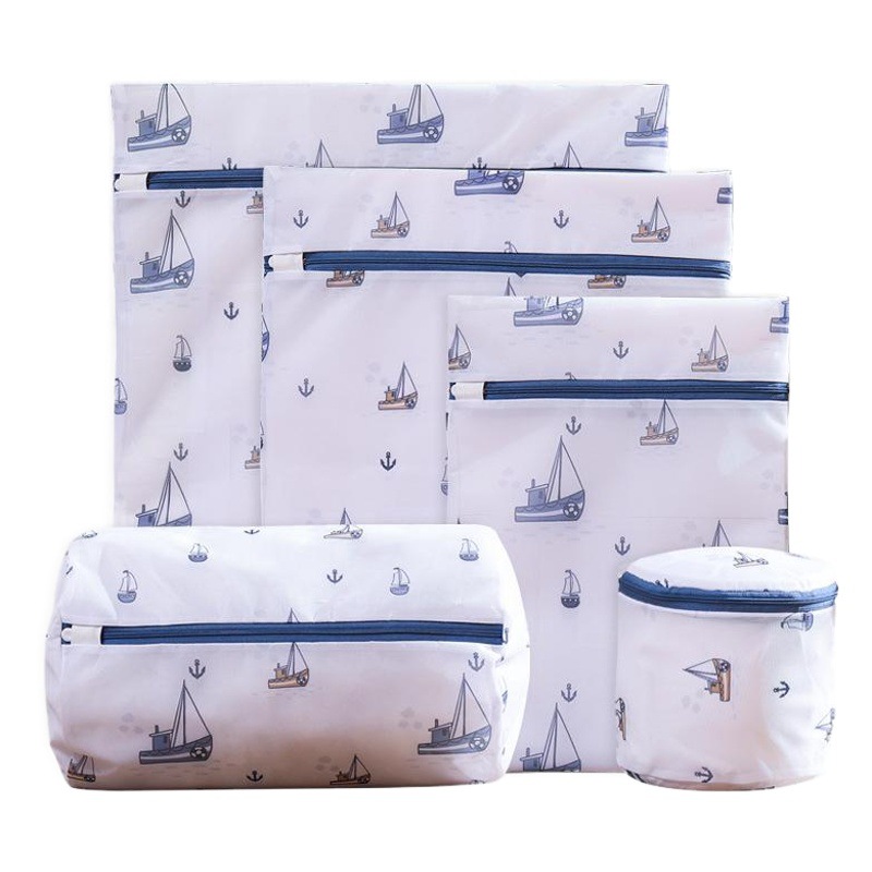 Bolsa de lavandería impresa engrosada hogar de malla fina bolsa de lavado sujetador ropa interior bolsa de Lavado especial bolsa de malla