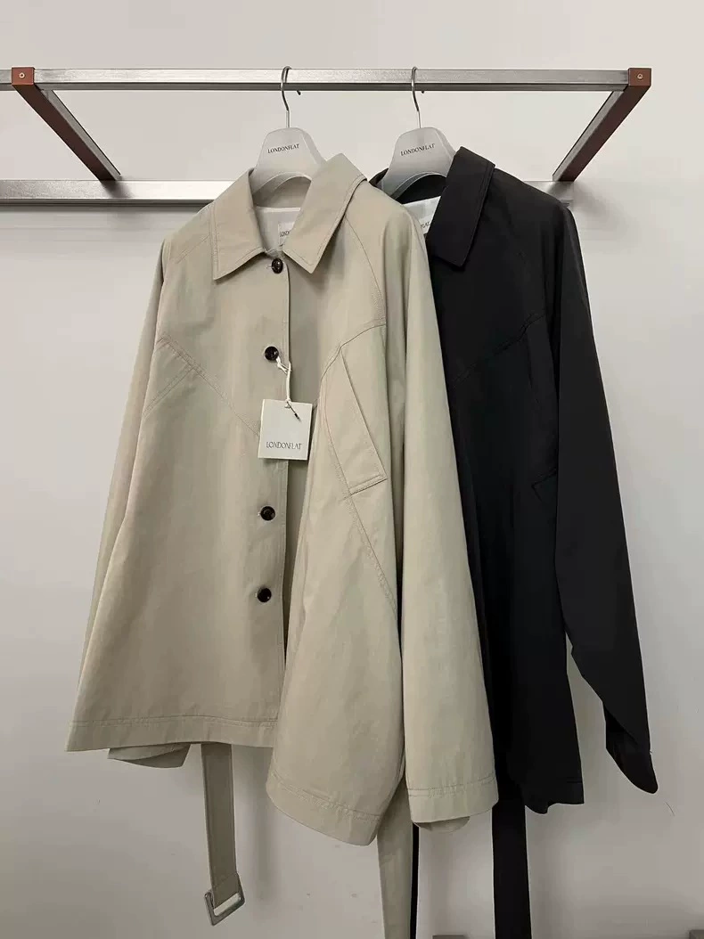 Весенние южнокорейские товары, пряжка, пояс, trench coat, (Physicals)