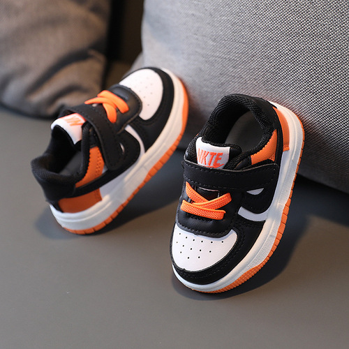 Foreign trade  spring and autumn Korean version children's sneakers, sports shoes, men's and women's baby toddler shoes, baby shoes, Internet celebrity trendy shoes