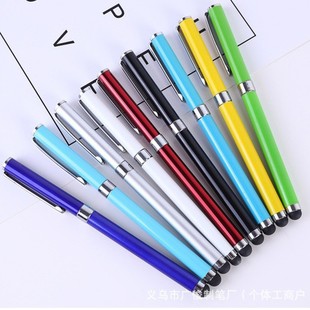 Factory Direct Metal Touch Screen Signature Pen Company Advertising Ball Pen with Logo Exhibition Promotion Gel Pen