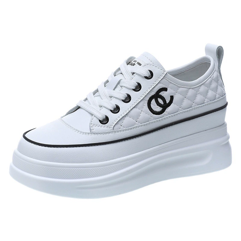 2021 новые туфли из кекса на толстой подошве увеличены в корейской версии