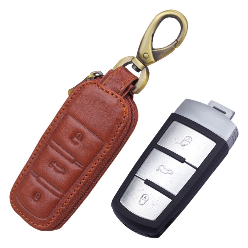 Suitable for Volkswagen Magotan key case Volkswagen C zipper key case C car key case remote control case
