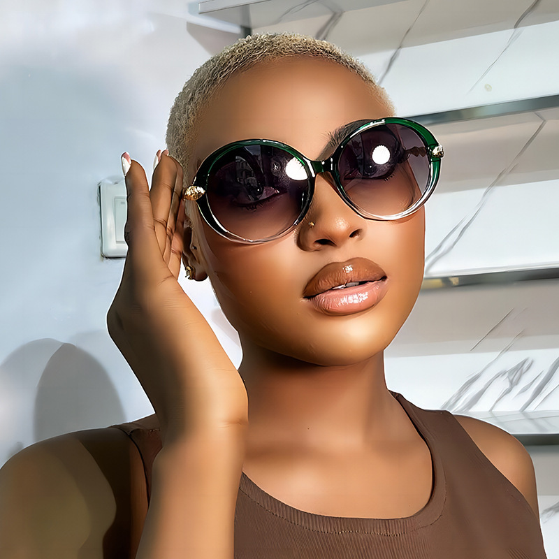 Fashion trend 2022 new plain sunglasses personality Internet celebrity same style women's sunglasses UV-proof glasses Fashion trend 2022 new plain sunglasses personality Internet celebrity same style women's sunglasses UV-proof glasses
