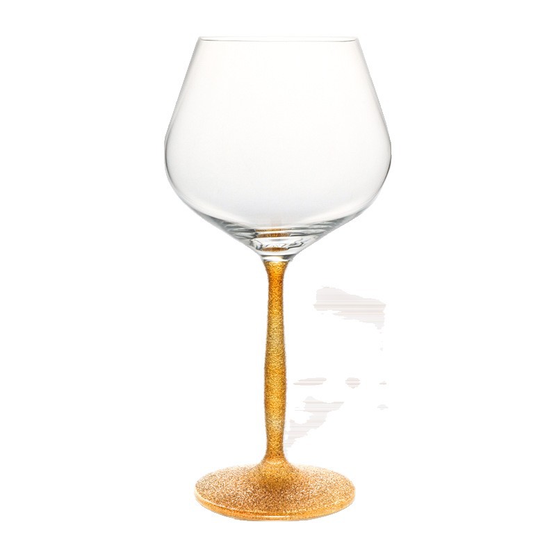 Conjunto de copas de vino de cristal de importación checa, copas de vino de alta calidad, regalo de cumpleaños, caja de regalo de copas de pie alto