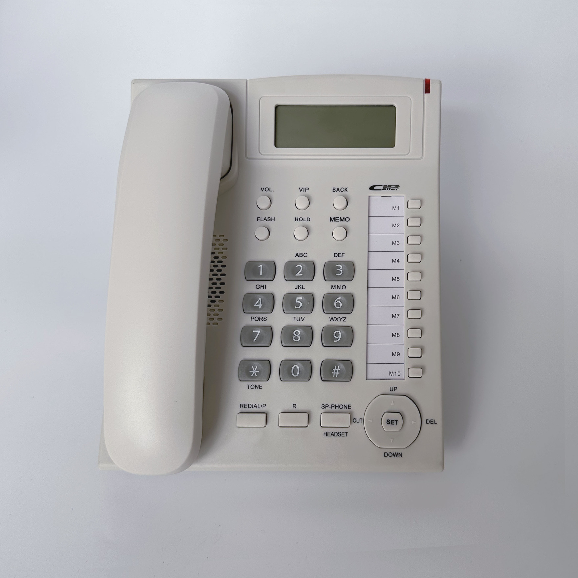 來電顯示商務電話機，一鍵通快捷撥號免提電話機，外貿出口英文機