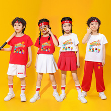 六一儿童啦啦队合唱演出服幼儿园小学生拉拉操表演服装一年级2024