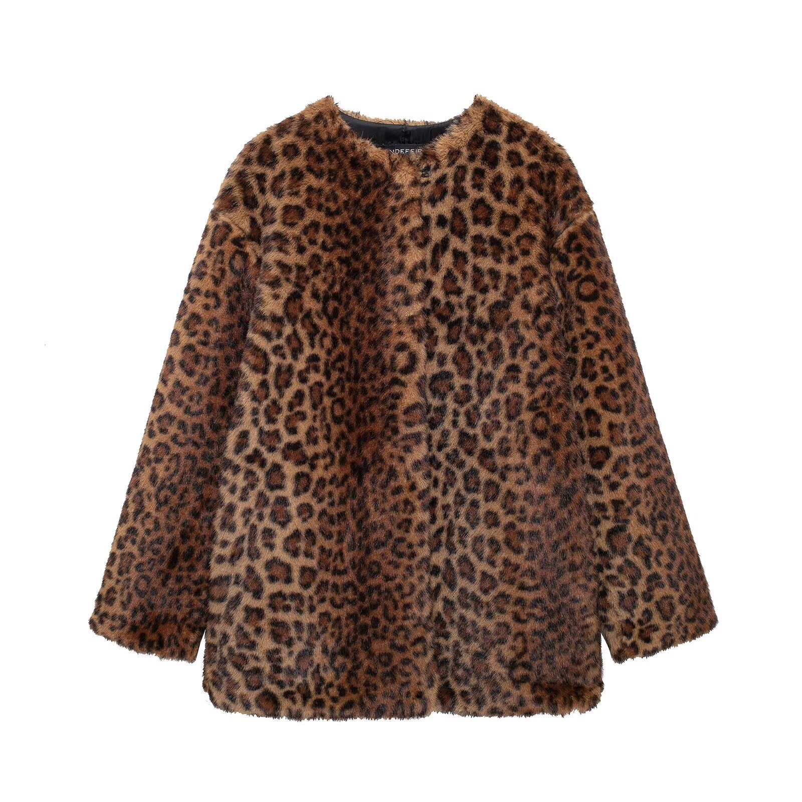 Women's Clothing leopard print artificial fur women_voghion.com