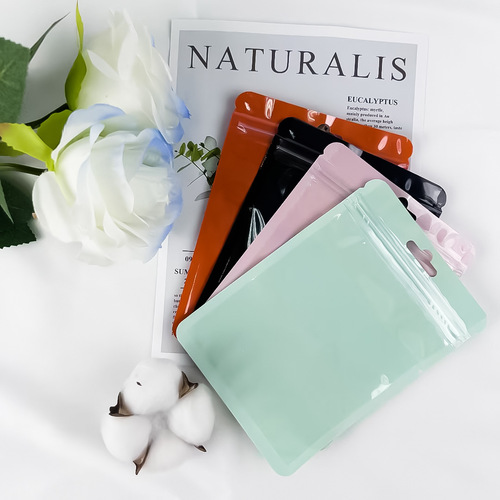 Self-sealing moisture-proof sealing packaging bag sealing bag Gupan jewelry packaging gift sealing bag Guka transparent