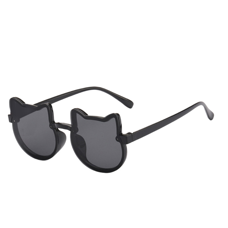 Nuevas gafas de sol infantiles con lazo de Raine, gafas de sol con forma de gato, gafas de sol para niñas, protección UV