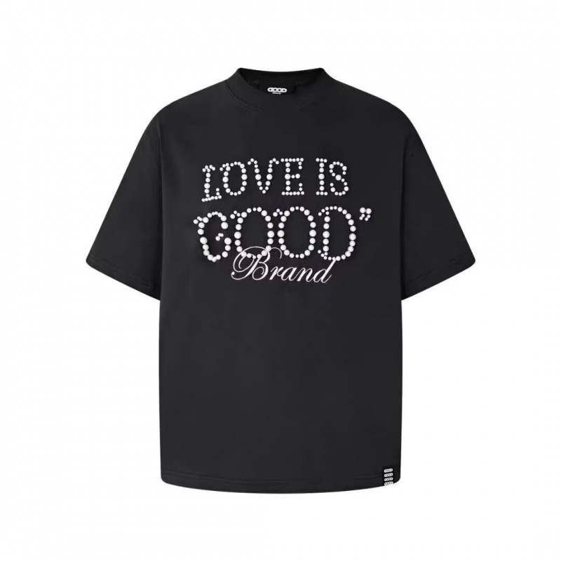 Three dimensional T-shirt with a round collar for men and women for…