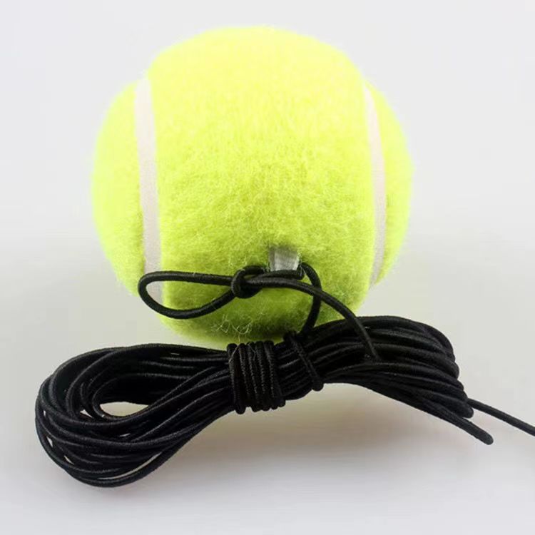 Tennis Single Elastic Ball Base with String, Durable Tennis Trainer, Novice Training Fitness Equipment Manufacturer Direct Sales