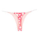 LoDanve double-layer thin belt sexy thong low waist double-layer bikini cotton women's t pants sports fitness underwear