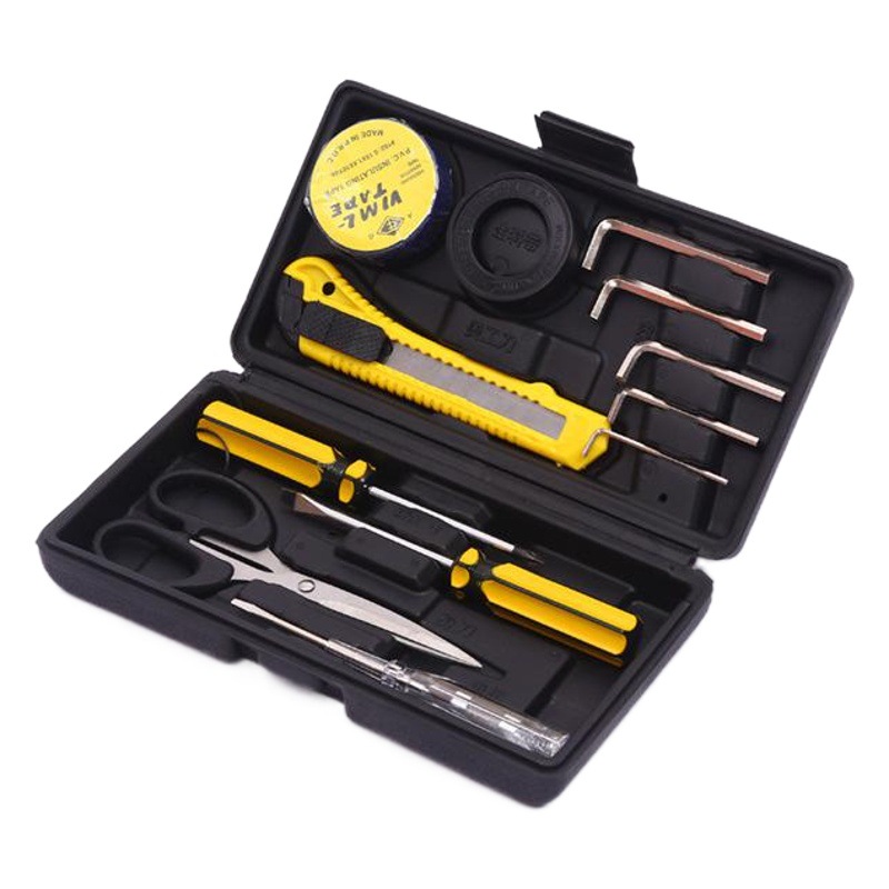 Suministro directo de fábrica Venta caliente combinación herramienta hardware hogar manual herramientas traje reparación conjunto letras al por mayor