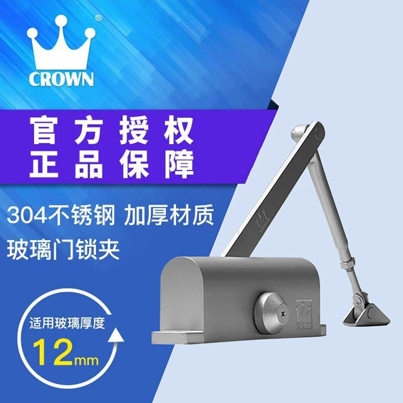 Гидравлическое буферное закрытие двери автоматический отскок производителей Двухступенчатая скорость Оптовая Противопожарная дверь коммерческий бесшумный литой алюминиевый Дверной доводчик