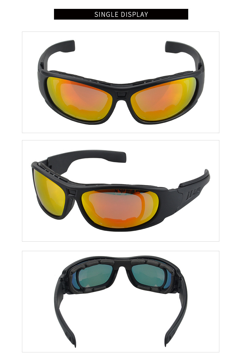 CS Field Anti impact Exercise Tactical Goggles Explosion proof Safety Sports Shooting Glasses_voghion.com