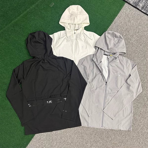 Wholesale teen jackets 2025 new spring and autumn men's casual stylish men's thin hooded outerwear