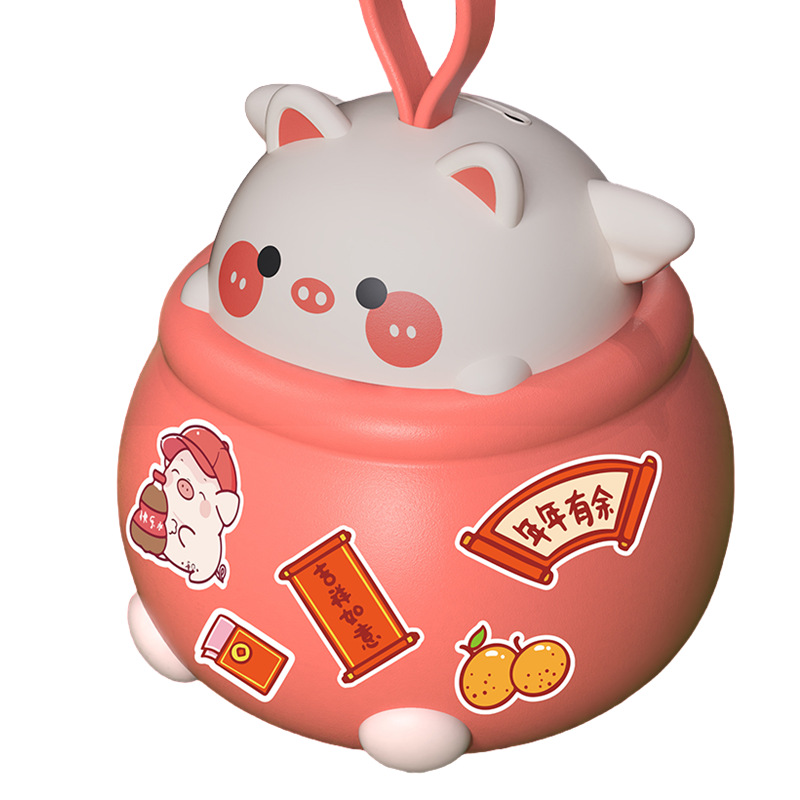 De los niños de dibujos animados Lucky bolsa alcancía juguete gran capacidad caja ahorro con llave DIY adornos hechos a mano