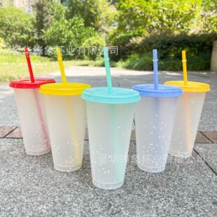 �羳PP�М�ѩ��׃ɫ��������710ml�Ό���׃ɫ���ܱ�24OZ ��ӡLogo