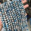 Organic round beads, marble nail decoration, accessory, wholesale