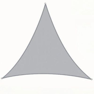 Avtomobil yan çətirləri, Triangular Sunshade Sail, Cultural Tourism - light-gray-equilateral-triangle-22-2m