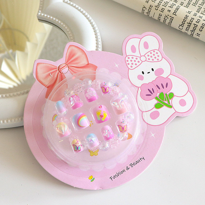 Adorable Sanrio pegatinas de uñas para niños con uñas exquisitas Kolomi Melaty pegatinas de uñas parches de uñas image 44