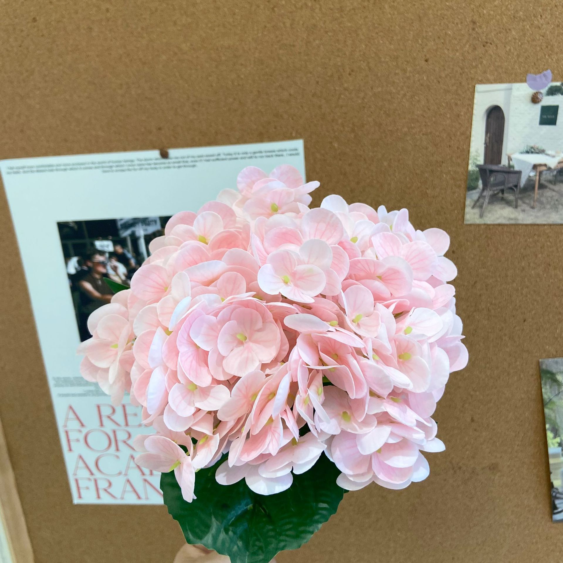 Sensación de hidratación simulación hortensia 176 unidades flor decoración de la boda azul grande hortensia salón decoración del hogar