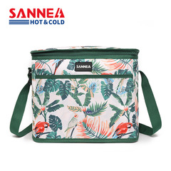 SANNE new large-capacity thermal bag outdoor picnic portable lunch box bag cross-border thickened cold ice bag wholesale