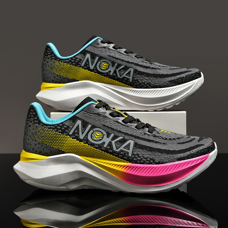 Cross-border plus size Men's Shoes Shock Absorbing Running Shoes Lightweight Soft Bottom Shock Absorbing Running Shoes All-match Mesh Breathable Casual sneaker