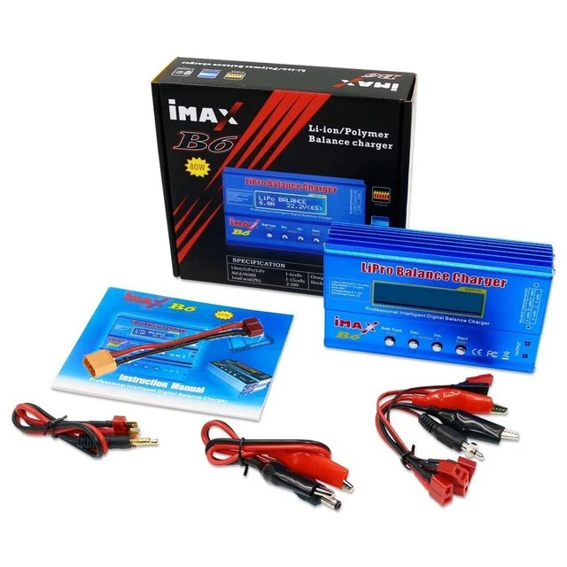 Зарядное устройство IMAX B6 для LiPo/Li-ion/NiMH/Ni-Cd аккумуляторов с балансировкой