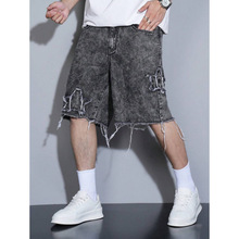 T 28591 Ripped men's denim shorts �ƶ���ʿţ�ж̿�羳��