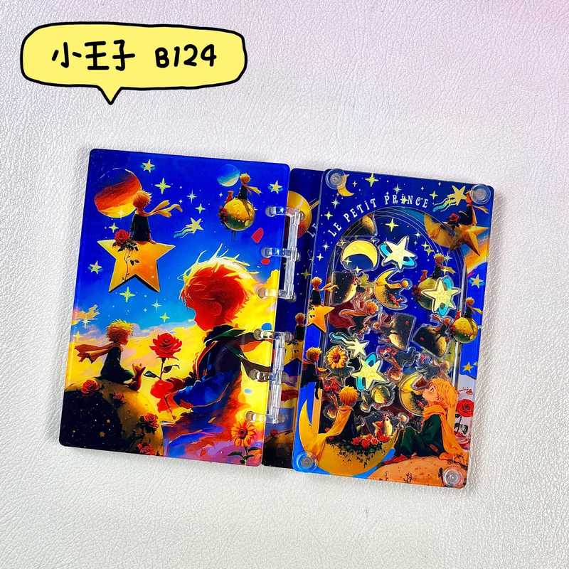 日本の漫画 A7 ルーズリーフノートブックかわいいガーリーハート高価値アニメ学生アクリル|undefined
