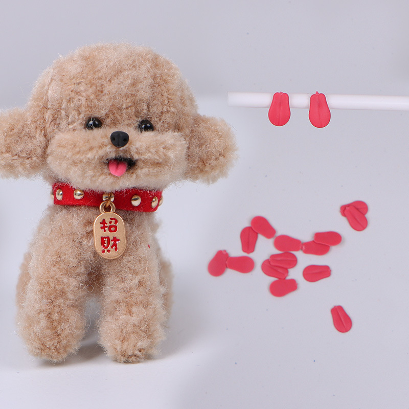 DIYぬいぐるみツイストスティックアクセサリー材料人形黒目鼻クリスマス帽子スカーフアクセサリー手作り知育玩具