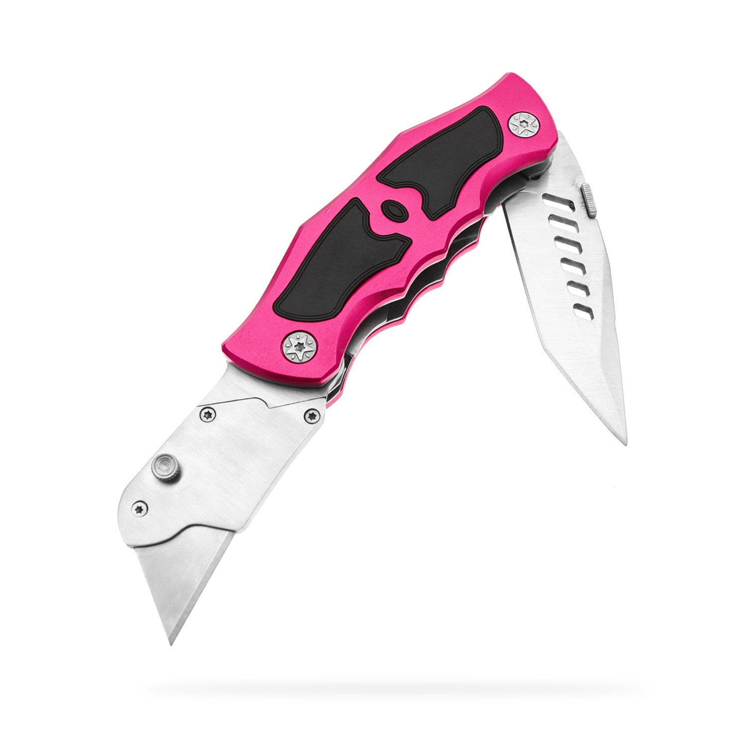 工厂供应锌铝合金双开两开重型美工刀建筑工具装修装潢切割壁纸刀