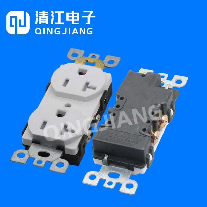 美标插座 厂家专供应 适用美国加拿大墨西哥 美式墙壁插座