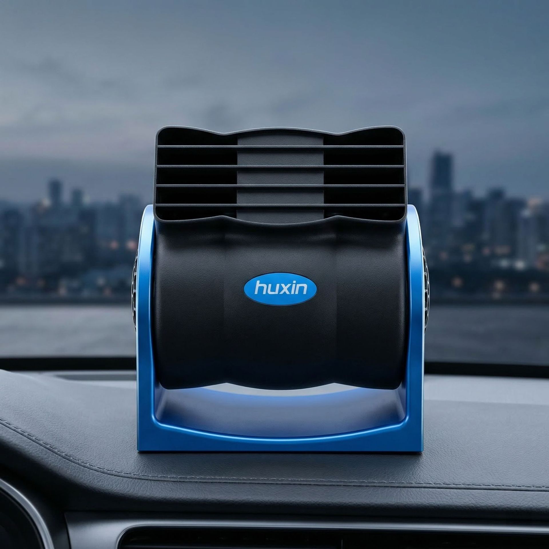 Cross-Border Silent Car Air Conditioning High Wind Exhaust Fan 12V24V Large Truck Electric Fan Car Small Fan