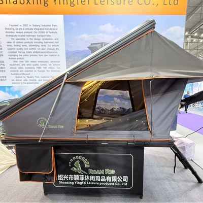 Summer Camping Family Mountain Camping Quick-Open Folding Roof Tent Off-Road Tank Sun Protection Car-Mounted Ice Fishing Tent (Avtomobil dam çadırları)