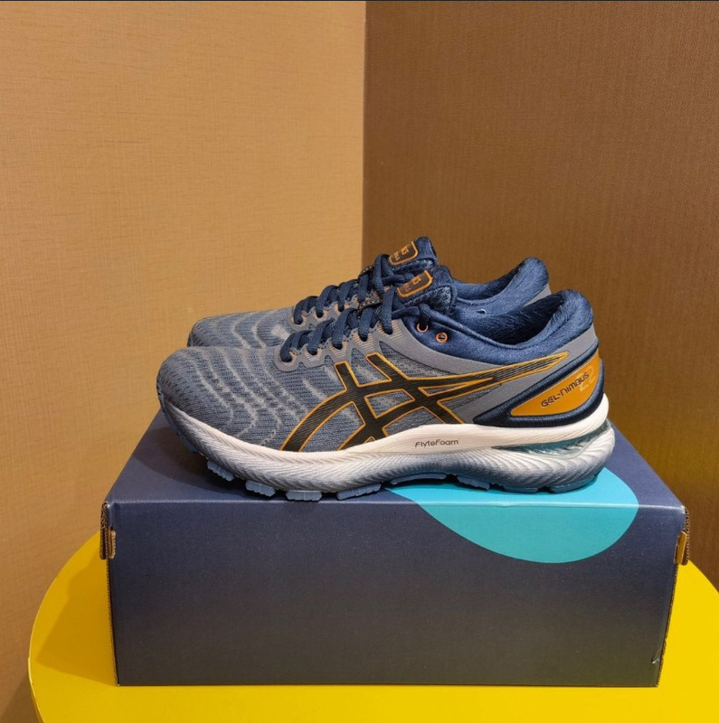 Summer Men's Shoes GEL-NIMBUS 22 Black Warrior Support Running Shoes Support Cushioning Abrasion Resistant Sneakers