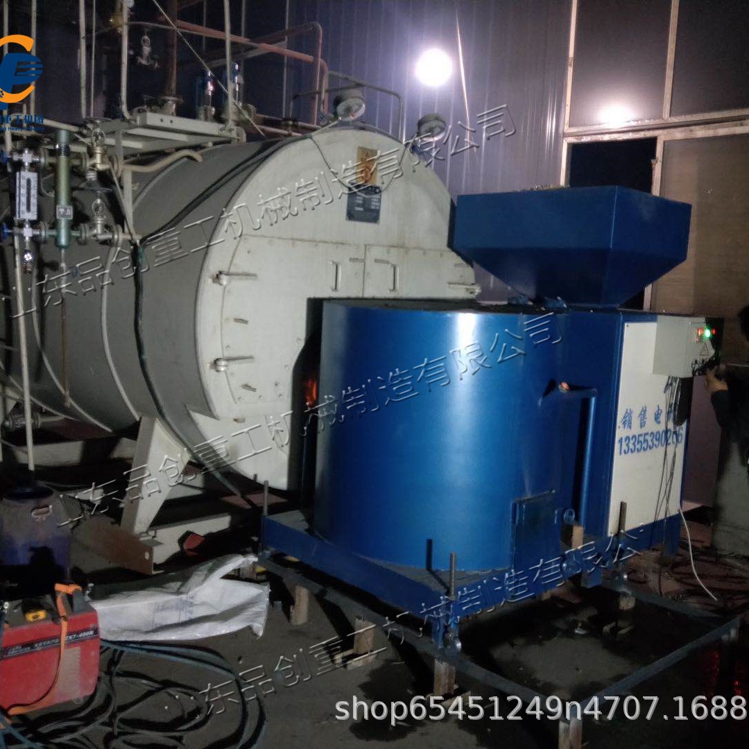 生物质燃烧机 生物质半气化自动控制燃烧机 全主动颗粒焚烧机