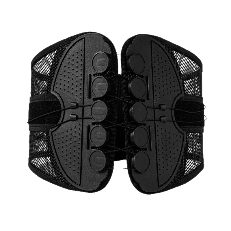 新型双拉腰椎サポートベルトはウエストの通気性を調節できます。