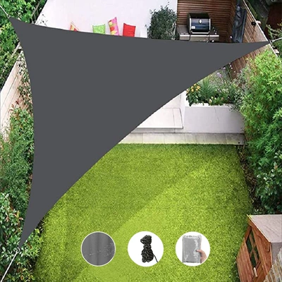 Patio, Balcony, Sunshade Sail, Avtomobil yan çətirləri - grey-333m