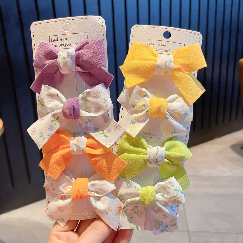 Fashion Barrettes Bow Cute Princess Colorful Hairpin Hair Accessories 2 Pcs display picture 4