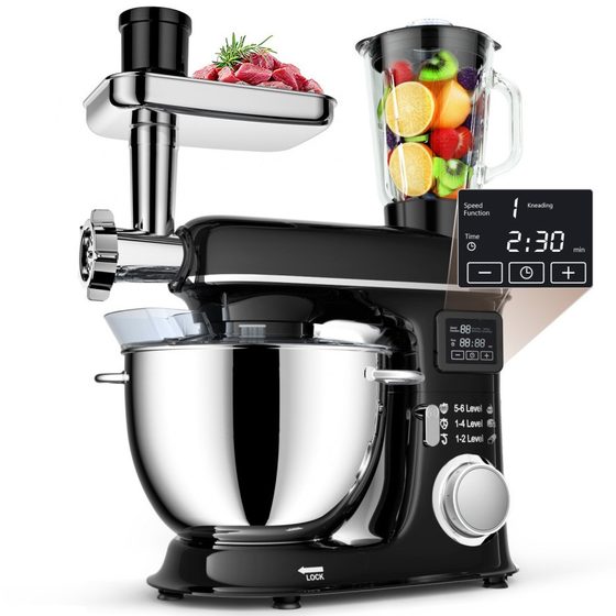 8L large capacity cross-border household dough mixer electric mixer multifunctional juice meat grinder European regulations US regulations