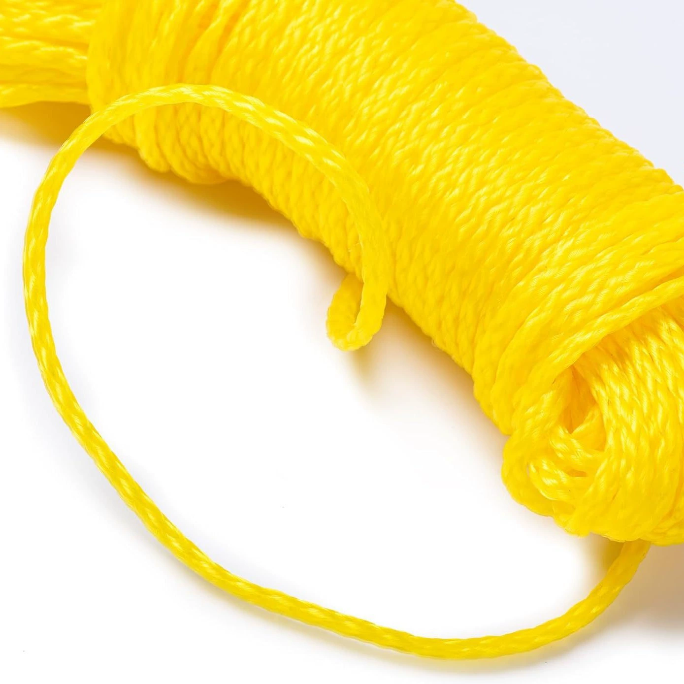 Полая плетеная полипропиленовая нейлоновая полиэфирная анкерная веревка тяговая веревка трос яхта моторная лодка морская двойная плетеная веревка