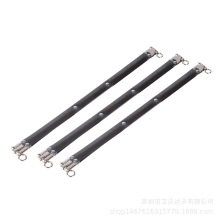 厂家直销18cm口金新款弹片夹DIY箱包包包六边形口夹配件批发