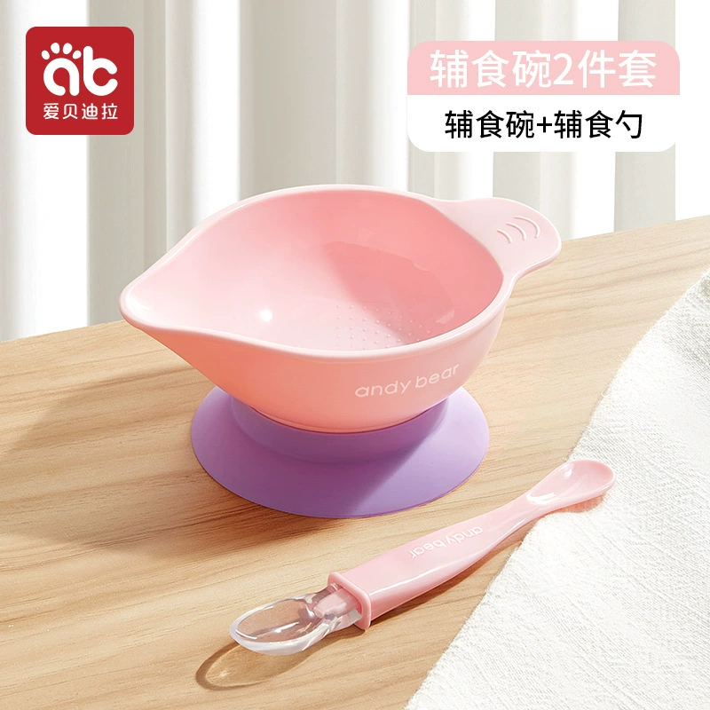 Children's dinner plate for new born for food, silicone set, tableware