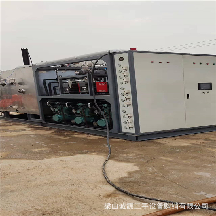 山东出售 二手冻干机10平方真空冷冻干燥机 15平方冻干机