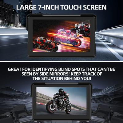 High-Definition Navigation Waterproof and – Motorcycle driving recorder
