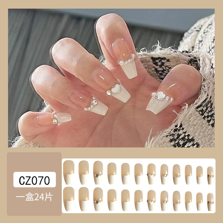 Uña hecha a mano, mariposa, manicure de lujo, manicure, parches de uñas de diamante personalizados al por mayor